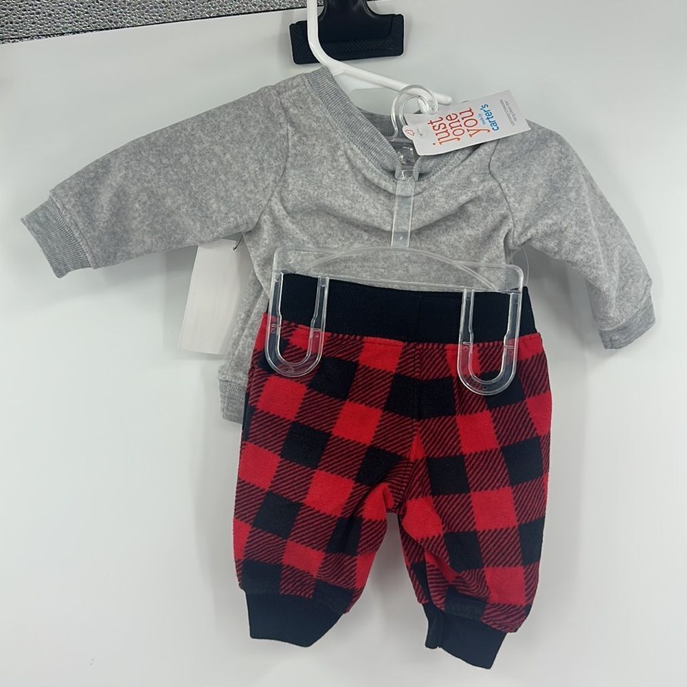 Just One You by CARTERS NWT Santa 2 ok Bundle Sz‎ Newborn - Picture 3 of 13